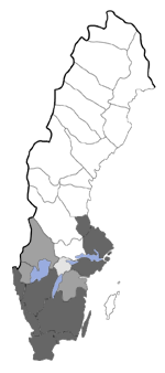 Distribution map - Stigmella hemargyrella