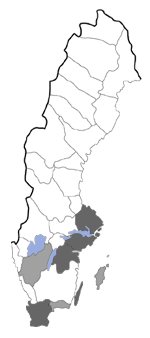 Distribution map - Stigmella regiella