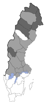 Distribution map - Syncopacma karvoneni