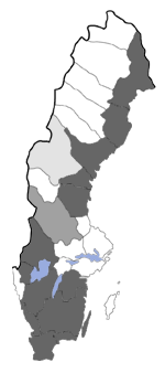 Distribution map - Udea olivalis