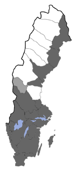 Distribution map - Yponomeuta malinellus