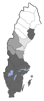 Distribution map - Yponomeuta padellus