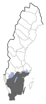 Distribution map - Zygaena minos